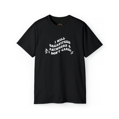 Breastfeed Anywhere Unisex Tee