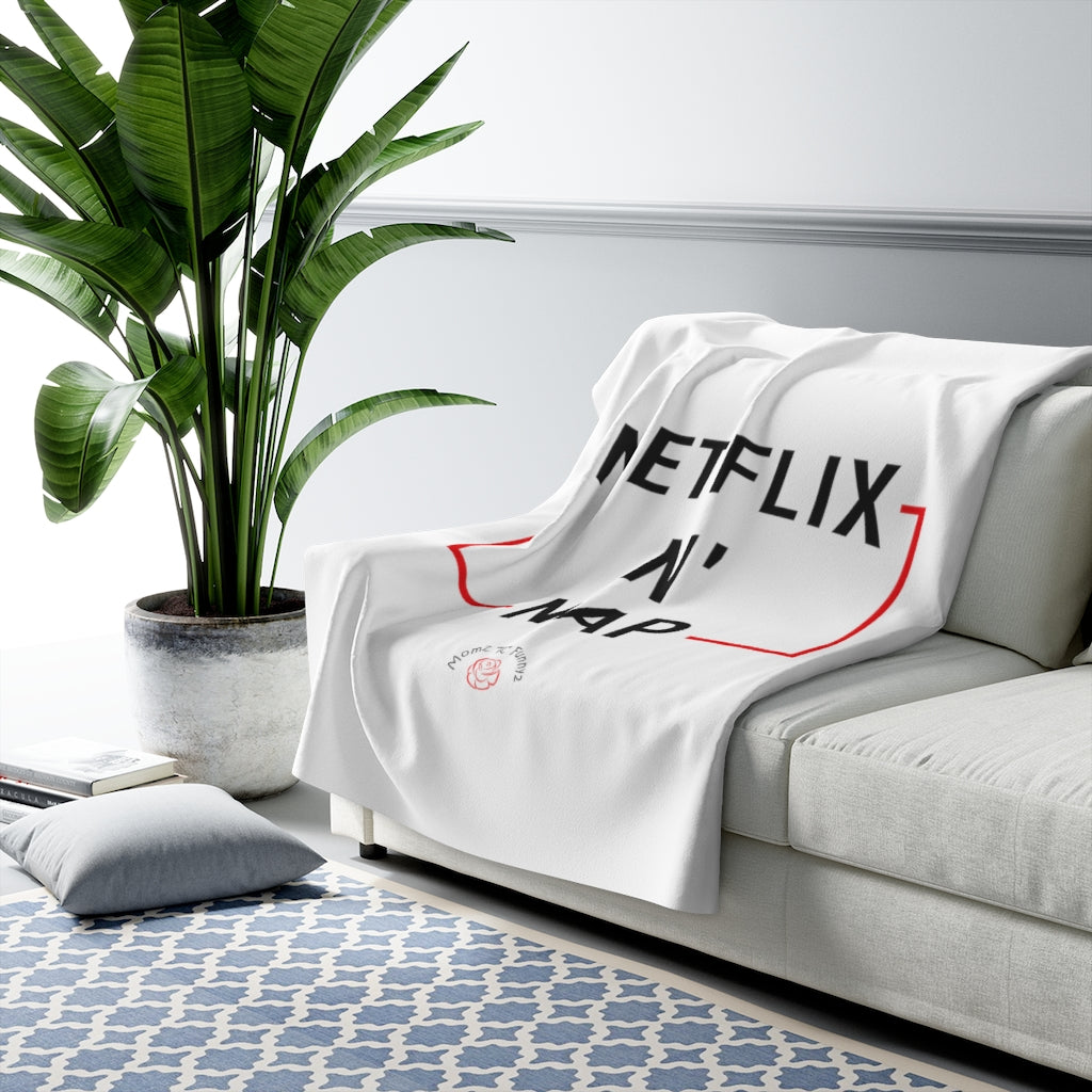 Netflix N' Nap  Fleece Blanket