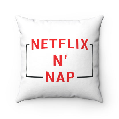 Netflix N' Nap Square Pillow