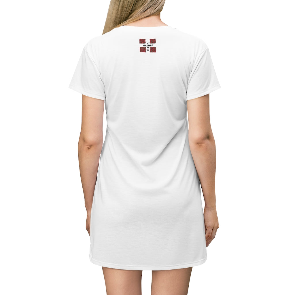 Are You That ROSE that GREW from the CONCRETE? T-Shirt Dress