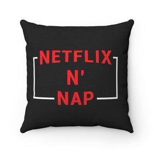Netflix N' Nap Square Pillow