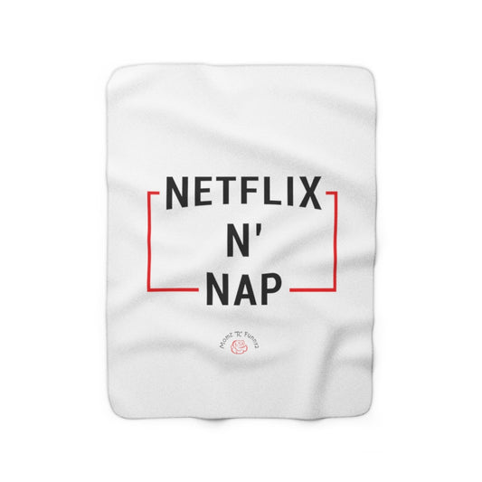 Netflix N' Nap  Fleece Blanket