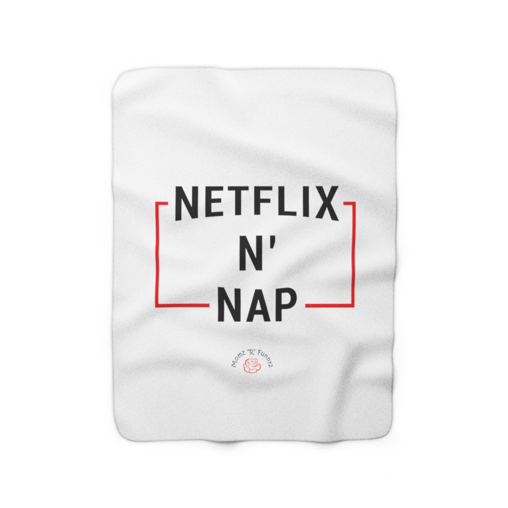 Netflix N' Nap  Fleece Blanket